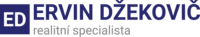 Logo Ervin Džekovič - realitní specialista